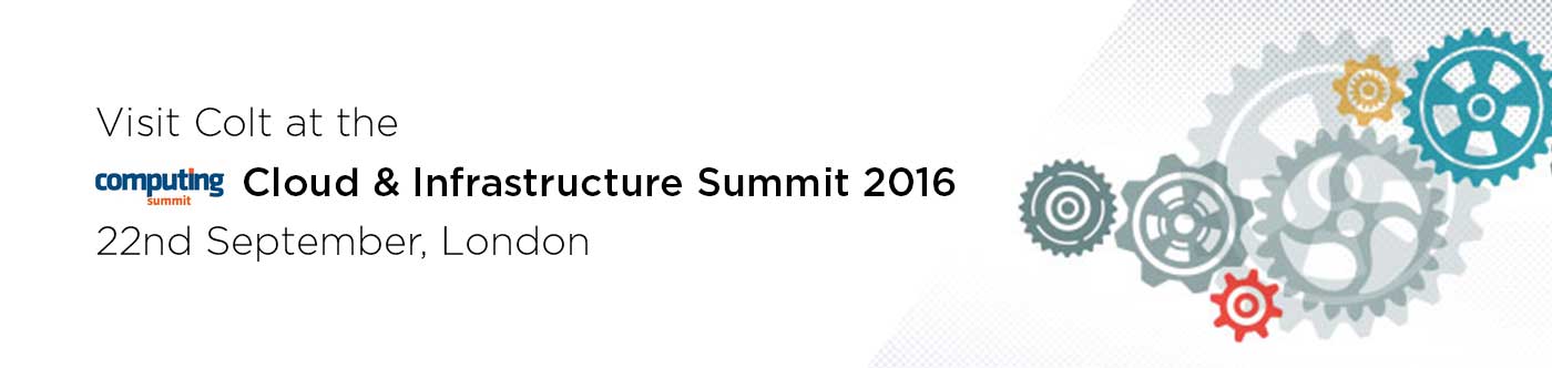 Meet Colt at the Computing Cloud & Infrastructure Summit 2016