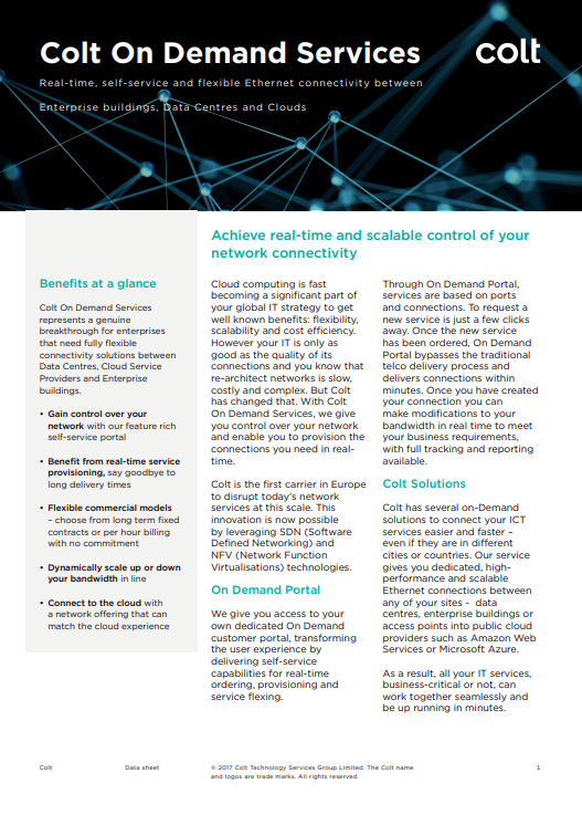 On Demand Whitepaper Preview On Demand Whitepaper Preview