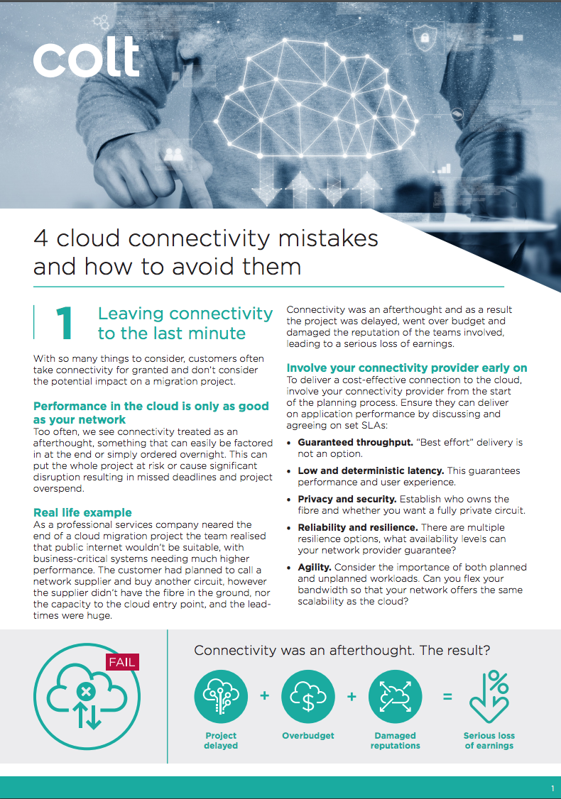 4 Cloud mistakes preview