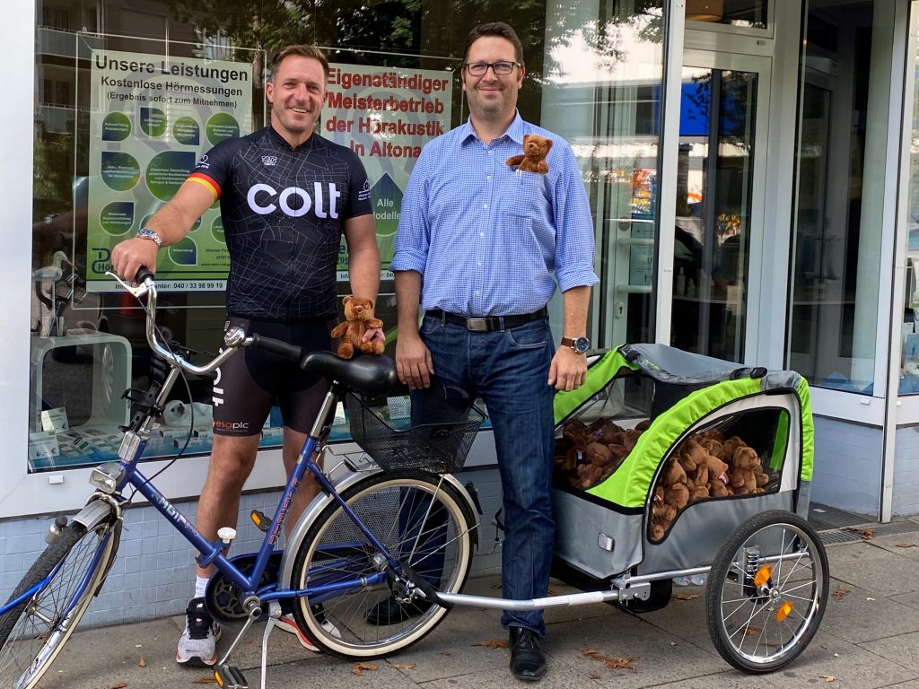 Colt Charity Bike Ride - Marek Wiese imd Christof Dehn