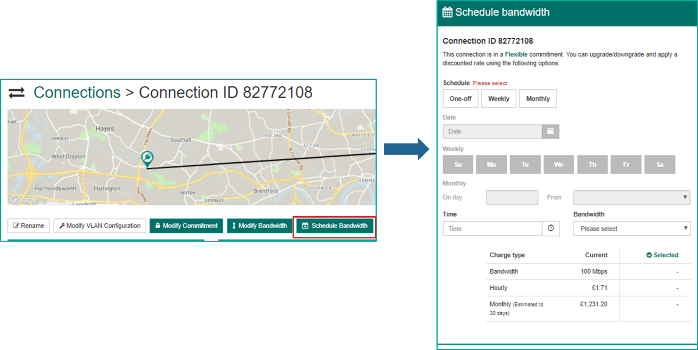 Bandwidth Calendaring