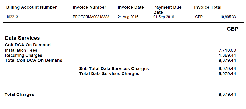 On Demand Billing