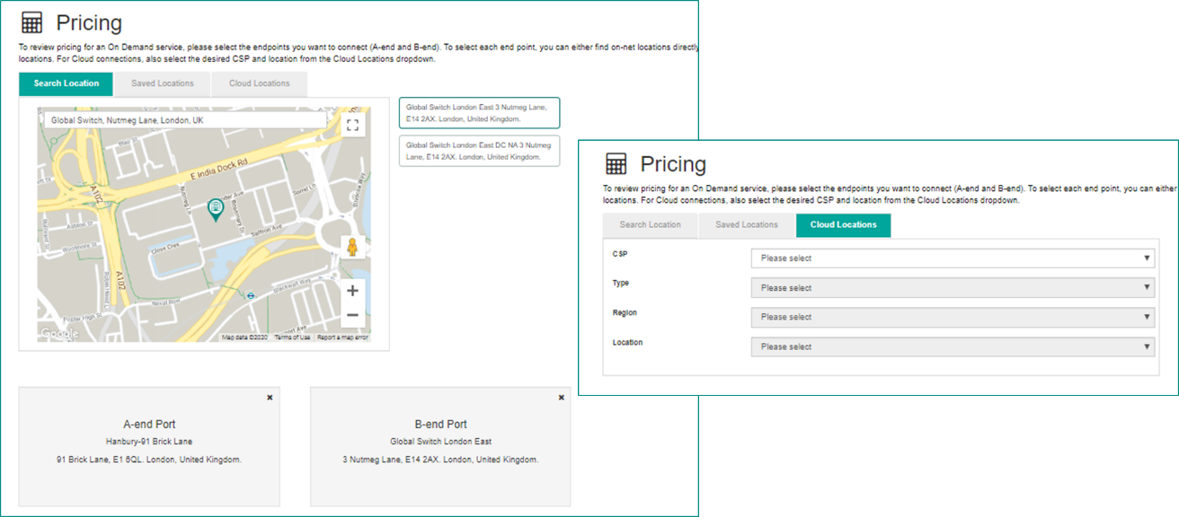 On Demand Pricing Tool