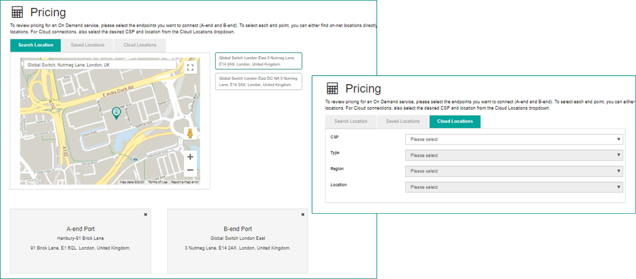 On Demand Pricing Tool