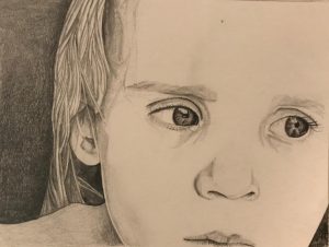 Drawing of Sean's daughter