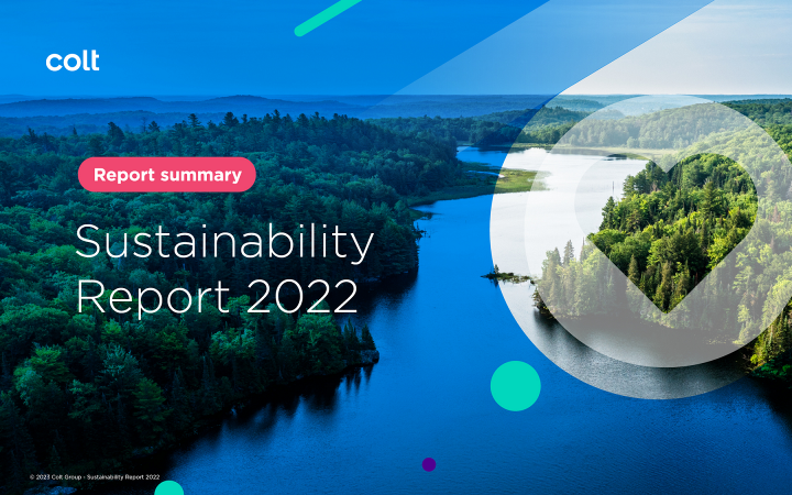 Image for Colt's sustainability report summary