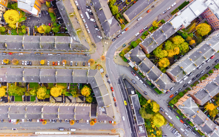 Glasgow from above