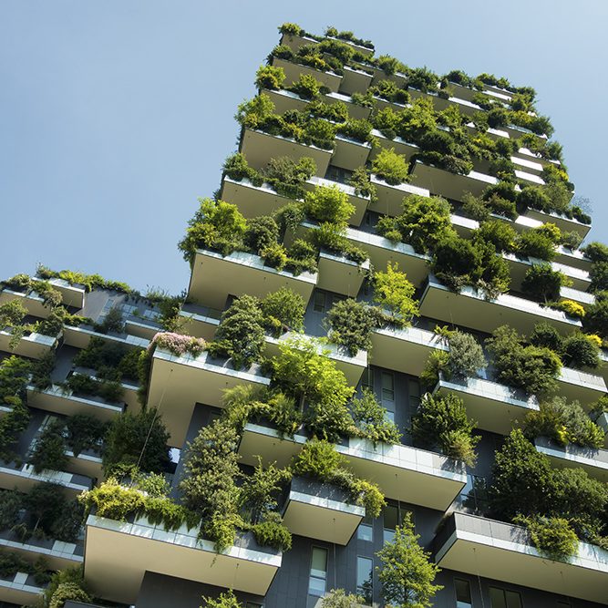 sustainable green building