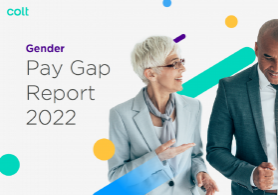 Colt Gender Pay Gay 2022 report front cover